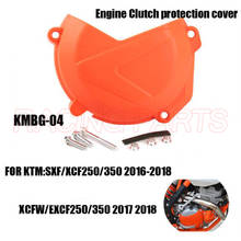 Motorcycle Engine Clutch protection cover for KTM 250 350 SXF XCF XCF-W EXC-F 2017-2018 Motocross Free shipping 2024 - buy cheap