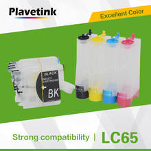 Plavetink LC 65 Continous Ink Supply System Ciss lc65 Cartridge for Brother DCP-J140W 145C 165C 185C Printer 2024 - buy cheap