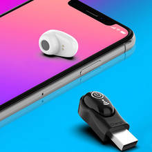 Mini fone de ouvido estéreo sem fio bluetooth, headset intra-auricular esportivo para música e jogos para iphone samsung xiaomi 2024 - compre barato