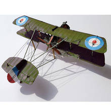 3D 1:33 British Airco DH.2 Single-seater Biplane Fighter Paper Model Handmade DIY Military Fan Collection Desk Home Decoration 2024 - buy cheap