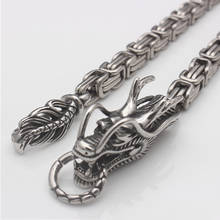 Toy Sports 101cm Stainless Steel Dragon Hand Bracelet Tactical Whip Corrosion Resistance EDC Self Defense Protect Waist Hanging 2024 - buy cheap