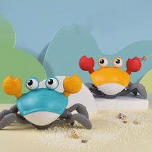 New Bathroom Toys Cartoon Animal Crab Classic Baby Water Beach Toy Floating Pulling Clockwork Kids Beach Swimming Pool Bath Toys 2024 - buy cheap