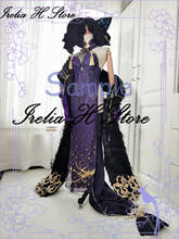 Custom size/made Cosplays Azur Lane CaitSith Cheshire Cosplay Costume Cheshire sexy cheongsam dress female 2024 - buy cheap