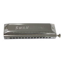 Swan Chromatic Harmonica 14 Holes 56 Tone Mouth Organ Instruments Key Of C ABS Comb Harp Professional Musical Instruments SW1456 2024 - buy cheap