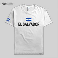 Мужские футболки Эль-Сальвадор, модные футболки, 100% хлопок, футболки, одежда, футболки, спортивные футболки, флаги Сальвадора, SLV 2024 - купить недорого