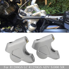 Abrazadera de elevación de manillar Riser GS 1200 1250GS LC Adventure S1000 XR, código de elevación de manillar para BMW R1200GS R1250GS LC ADV 2024 - compra barato