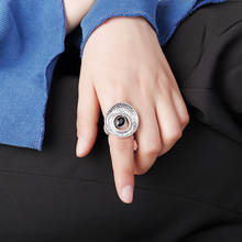 Винтажные обручальные кольца для женщин 2020, регулируемые по размеру античные массивные кольца с черным камнем «злой глаз», модный подарок для ювелирных изделий 2024 - купить недорого
