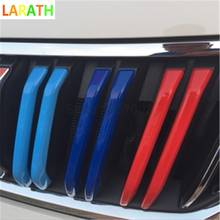 For skoda kodiaq 2017 2016 ABS front dead grill cover trim sticker auto accessories styling 6pcs 2024 - buy cheap