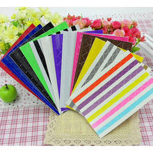 1020pcs/10 sheets hand-made material album tool accessories retro PVC photo corner a variety of color 2024 - buy cheap
