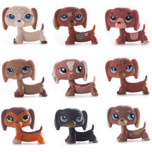 LPS Pet Shop Toy Dog Sausage Dog Collection Kinds Of Finished Black Yellow Orange Standing Delicate And Lovely Children's Gifts 2024 - buy cheap