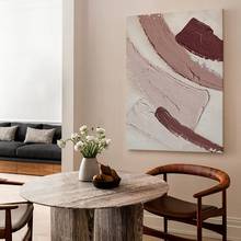 Cores quentes são moderna pintura a óleo abstrata casa boa arte de parede pintura em tela grande lsala de estar imagem de parede sem moldura 2024 - compre barato