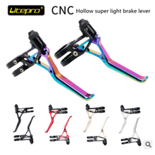 litepro ultralight folding bike bicycle brake lever cnc bmx brake lever lighter than extralight kcnc 64g 2024 - buy cheap