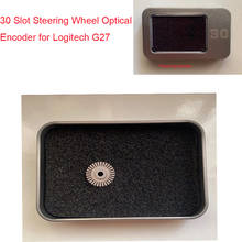 30 слот оптический кодер рулевого колеса для Logitech G27/движущая сила GT рулевые колеса системы 304 материал из нержавеющей стали 2024 - купить недорого