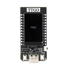 Placa de desenvolvimento para arduino 1.14 mbps, placa de desenvolvimento, wi-fi, tela lcd, ttgo t-display esp32 2024 - compre barato