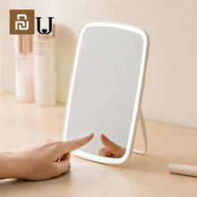 Original Youpin Intelligent portable makeup light mirror desktop led Adajustable folding light mirror dormitory desktop 2024 - buy cheap
