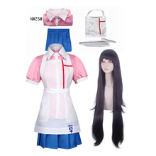 Anime Danganronpa Mikan Tsumiki Uniform Woman Dress Cosplay Costume 2024 - buy cheap