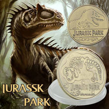 5pcs/lot Jurasic Park Dinosaur Hobo Nickel Buffalo Coins Collectibles Bronze Copy Coins Collection Birthday Christmas Gifts 2024 - buy cheap