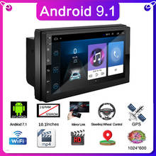 2 din 7 inch car radio player 2GB+32GB Android 9.1 GPS navigation Bluetooth car video stereo multimedia player for universal FM 2024 - buy cheap