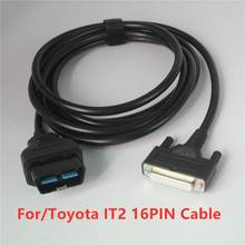 Acheheng-cabo de teste principal de carro obdii, para toyota inteligente testador it2, para suzuki, leitor de código, obd2, 16pin, cabo de interface 2024 - compre barato