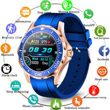 Lige-novo smart watch esportivo masculino 2021, relógio inteligente à prova d'água com monitor de atividades, frequência cardíaca, fitness, para android 2024 - compre barato