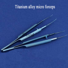 Microscopic instruments Titanium alloy Micro scissors, Conjunctiva Toothed, Forceps Probes,Hooks ,Spatulas, Speculums tweezers 2024 - buy cheap