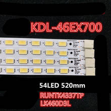 New 4 PCS/set 54LED 52CM LED backlight strip Replacement for Sony KDL-46EX700 LK460D3LA8S RUNTK4337TP SLED 090907 Rev.1 AE4660B 2024 - buy cheap