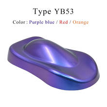 YB53 Chameleon Pigments Acrylic Paint Powder Coating Chameleon Dye for Cars Arts Crafts Nails Decoration 10g Painting Supplies 2024 - buy cheap