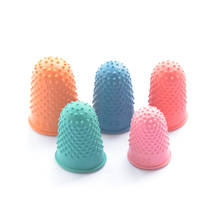 New 5pcs/lot Counting Cone Rubber Thimble Protector Sewing Quilter Finger Tip Craft Needlework Sewing Accessories 2024 - buy cheap