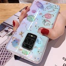 Funda de silicona transparente para Xiaomi Redmi Note 9, 8 Pro, 9s, 8T, 9C, 8A, Mi 10 Pro, A3, 9 Lite, purpurina, luna, estrellas 2024 - compra barato