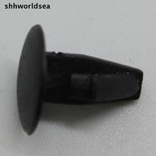 Shhworldsea-Clip de cierre de retención de aislamiento para capó, 100 Uds., color negro, se adapta al orificio de 6mm para Honda 91520 SM4 C010 2024 - compra barato