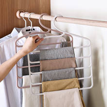 5 Layers MultiFunctional Pants Hangers Holders Trousers Hanger Storage Rack Clothes Hanger Space Saver Wardrobe Closet Organizer 2024 - buy cheap