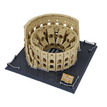Colosseum Bricks City Great building Serise Building Blocks Toys for Children Gifts Model 1758Pcs 2024 - buy cheap