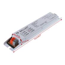 Reator fluorescente eletrônico t8 de 220-240v, tensão ampla de 36w ca