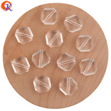 Cordial Design 16x17mm 380Pcs Acrylic Beads/Hand Made/DIY Making/Polygon Shape/Clear Bead/Jewelry Accessories/Earring Findings 2024 - buy cheap