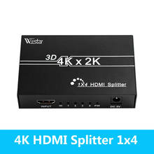 Conmutador HDMI 1x2 1x4 1x2 1x4 Split 1 in 2/4 Out HDMI Splitter Full HD 1080p, amplificador de vídeo, pantalla para HDTV DVD PS3 2024 - compra barato