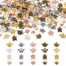 1 conjunto pingentes de borboleta em estilo tibetano, pingente de borboleta para colar popular, pulseira, brinco, feito à mão, descobertas de joalheria, faça você mesmo 2024 - compre barato
