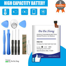 Alta qualidade móvel 5400mah bateria he319 para nokia 3 nokia3 ta-1020 1028 1032 1038 polímero de lítio 2024 - compre barato
