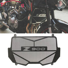 Protectores de radiador para motocicleta, rejilla de radiador de acero inoxidable para Kawasaki Z900 Z 900 2017 2018 2019 2020 2024 - compra barato