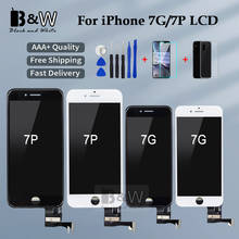 Идеальный 3D сенсорный класс AAA 4,7 дюймов для iPhone 7 ЖК-экран Diaplay lcd сенсорный 5,5 дюймов Pantalla для iPhone 7P Верхняя панель дисплея распродажа 2024 - купить недорого