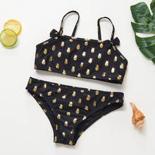 2~12Y Toddler Baby Girl Swimsuit Two pieces Girls swimwear Pineapple print Swimming suit for Baby girls Kids Bikini set-939 2024 - buy cheap
