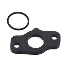 Isolador de carburador para suzuki lt80 quadsport 80 1987-2006, com anel o, reparo preto atv quadriciclo esportivo 2024 - compre barato