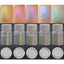 7 colores Magic Aurora resina Mica nacarado pigmentos colorantes fabricación de joyas 2024 - compra barato