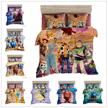 Cartoon Bedding Set Children Single Queen King Size Duvet Cover Pillow Cases Girl Boy Baby Gift Comforter Bedding Sets 2024 - buy cheap