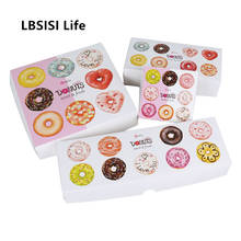 Caja de papel LBSISI Life para Donuts, Cajas de Regalo para Baby Shower, decoración de fiesta de cumpleaños y navidad, regalos para niños 2024 - compra barato