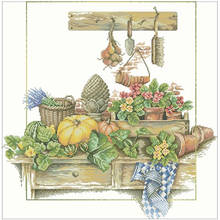 TOP vegetables patterns Counted Cross Stitch 11CT 14CT 18CT DIY Chinese Cross Stitch Kits Embroidery Needlework Sets 2024 - buy cheap