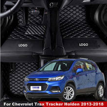 Alfombra impermeable para el Interior del coche, accesorio ideal para Chevrolet Trax Tracker Holden 2013, 2014, 2015, 2016, 2017, 2018 2024 - compra barato