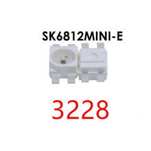 В переменного тока, 50-2000 шт. SK6812 MINI-E RGB (аналог с WS2812B) SK6812 3228 SMD Пиксели светодиодный чип индивидуально адресуемых полный Цвет DC 5V 2024 - купить недорого