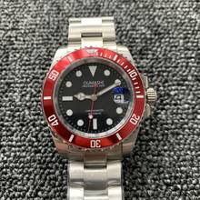 OUMASHI Watch Men 40mm Men's Automatic Mechanical Watch Red Aluminum Bezel Steel Case Sapphire Glass Wristwatch 2024 - buy cheap