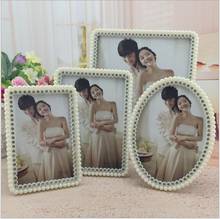 European Creative Pearl Resin Photo Frame Wedding Photography Studio Art Decoration Picture Frame Painting Frames Wholesale 2024 - buy cheap