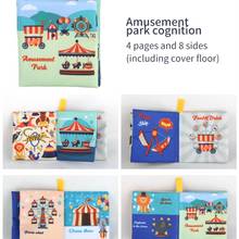 Baby Cloth Book Soft Cloth Intelligence Development Educational Toy Learning Cognize Books For 0-12 Months Kids Water-proof Book 2024 - buy cheap